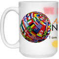 #1-WE ARE ONE INTERNATIONAL GLOBE FLAG