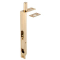 150mm Flush Bolt - Polished Brass By Gainsborough - Entry - Point - 6051PBC - Gainsborough