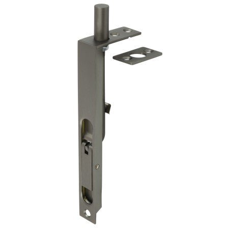 150mm Flush Bolt - Satin Graphite By Gainsborough - Entry - Point - 6051SGC - Gainsborough