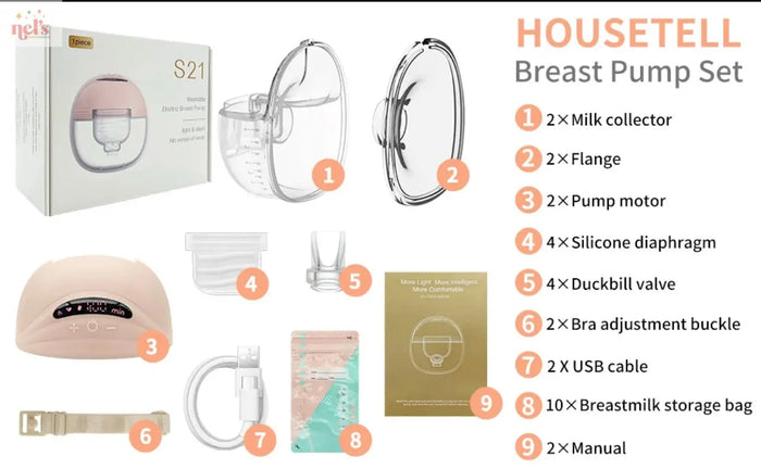 S21 Single Wearable Pump  Nel's Babies & Kiddies