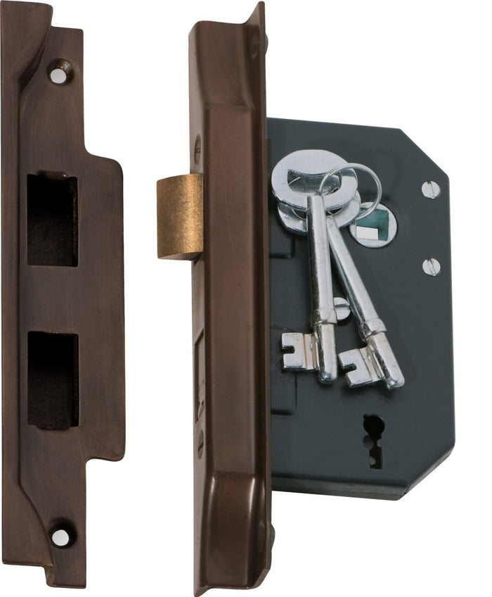 Backset 57mm / Antique Brass