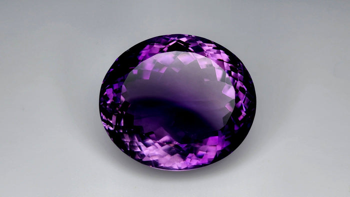 30.65Carats Natural Amethyst Gemstone IGCAma56