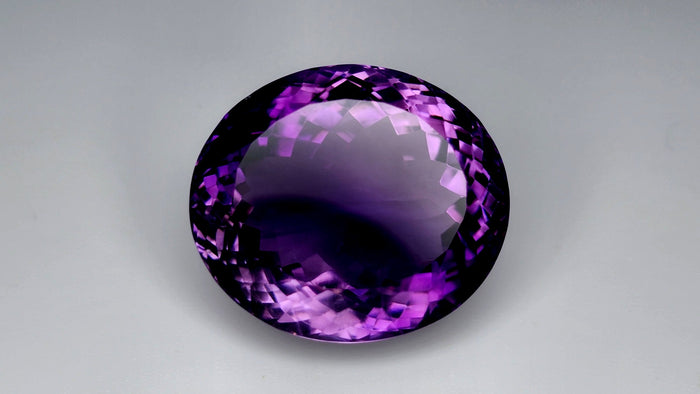 30.65Carats Natural Amethyst Gemstone IGCAma56
