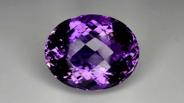 34Carats Natural Amethyst Gemstone IGCAma17