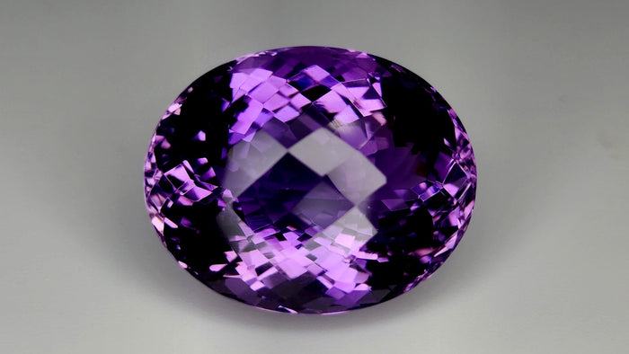 34Carats Natural Amethyst Gemstone IGCAma17