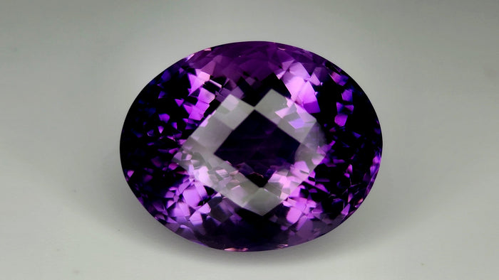 37.50Carats Natural Amethyst Gemstone IGCAma38