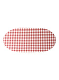 6XS Studio Gingham Placemat, Brown