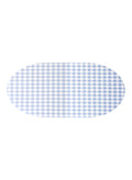 6XS Studio Gingham Placemat, Sky Blue