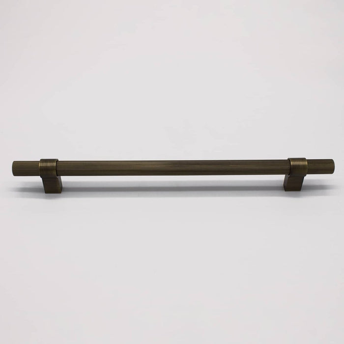 Aged Brass Fluted Pull - Cassandra - Manovella - Entry - Point - CABCAS290AG - Manovella
