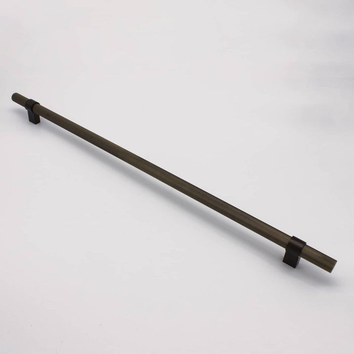 Aged Brass Fluted Pull - Cassandra - Manovella - Entry - Point - CABCAS500AG - Manovella