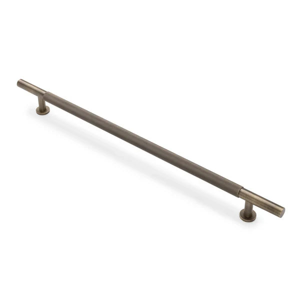 Aged Brass Knurled Appliance/Door Pull - Charmian - Manovella