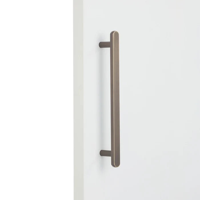 Aged Brass Oval Profile Appliance/Door Pull - Imogen - Manovella