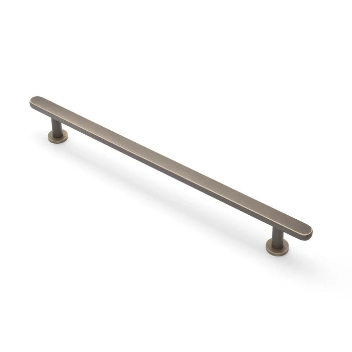 Aged Brass Oval Profile Appliance/Door Pull - Imogen - Manovella