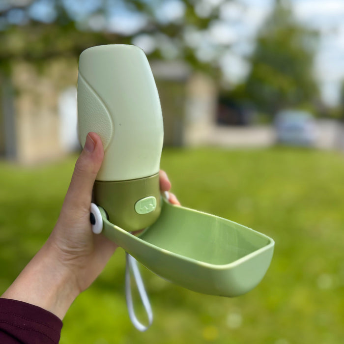 All in one Foldable Travel Water Bottle