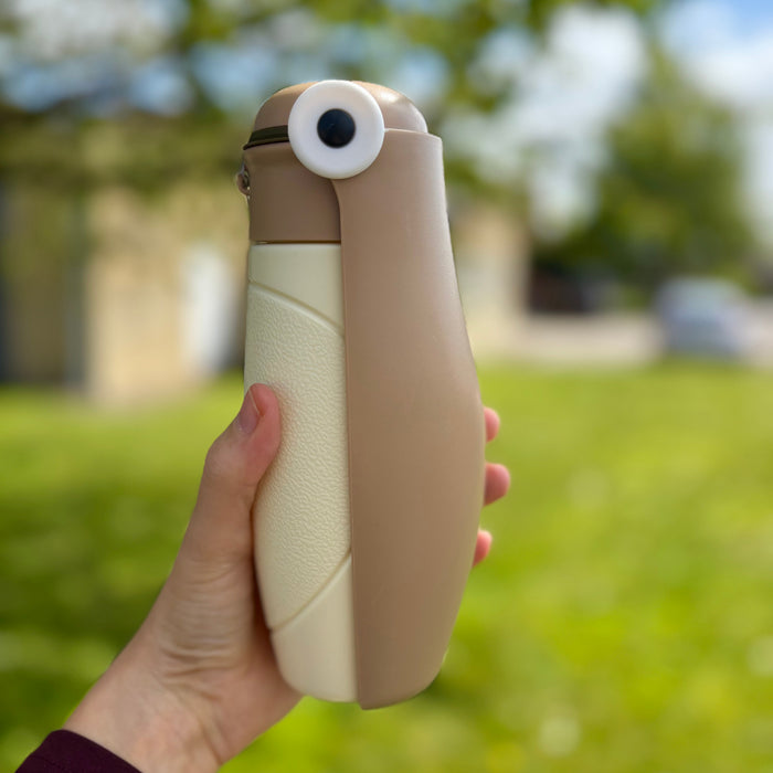 All in one Foldable Travel Water Bottle