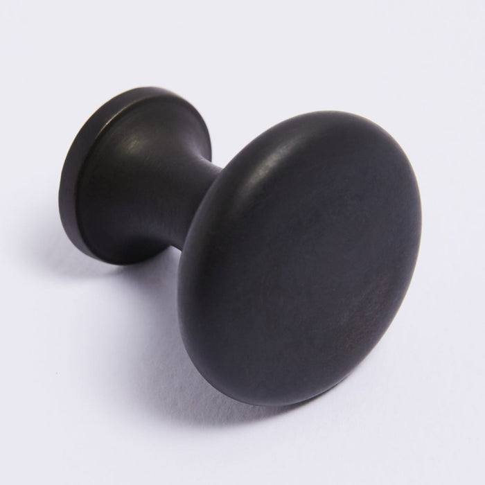 Ascot Knob - Scorched Black By Hepburn - Entry - Point - ASKLSCB - Hepburn Hardware