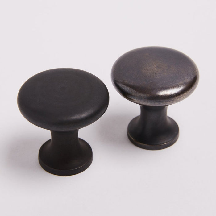 Ascot Knob - Scorched Black By Hepburn - Entry - Point - ASKLSCB - Hepburn Hardware