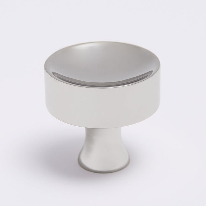 Atticus Knob - Polished Nickel By Hepburn - Entry - Point - AKPN - Hepburn Hardware