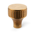Barwick Ridged Cabinet Knob By Armac Martin