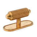 Barwick Ridged T-bar Handle with Backplate By Armac Martin