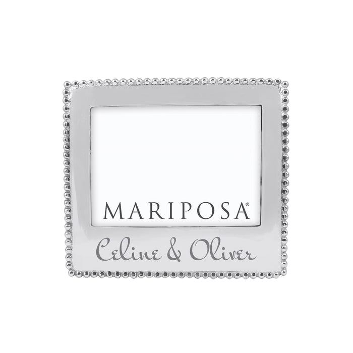 Beaded 5x7 Statement Frame Engraved Sample
