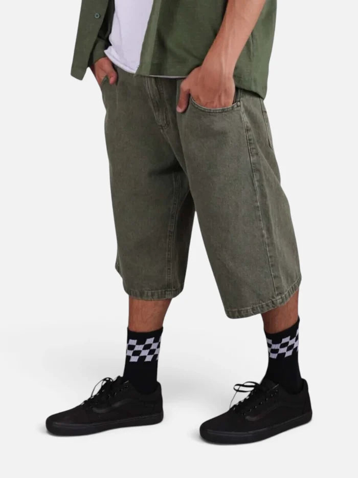 Bermuda NTF Jean Over Tamarindo Verde
