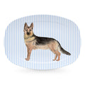 Best Friends German Shepherd Platter- | Mariposa