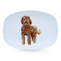 Best Friends Labradoodle Platter- | Mariposa