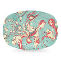 Blue Marbled Platter
