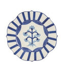Blue & White Floral Platter