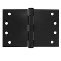 Broad Butt/ Wide Throw Hinges (PAIR) - Matt Black - Austyle