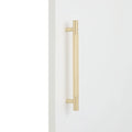 Brushed Brass Knurled Appliance/Door Pull - Charmian - Manovella