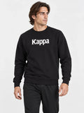 Buzo Kappa Authentic Emmen Negro/Blanco/Gris — vista principal