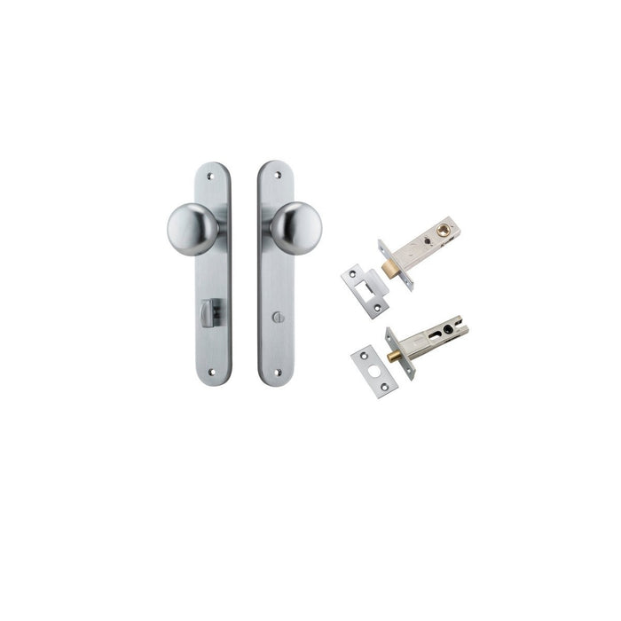 Brushed Chrome / Privacy Kit (Bolt and Latch Included)