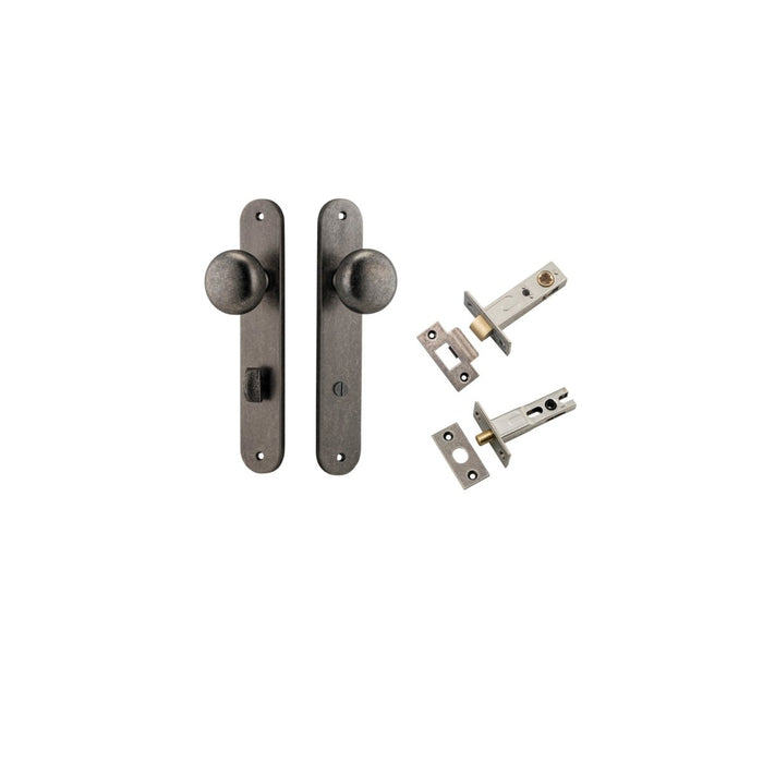Distressed Nickel / Privacy Kit (Bolt and Latch Included)