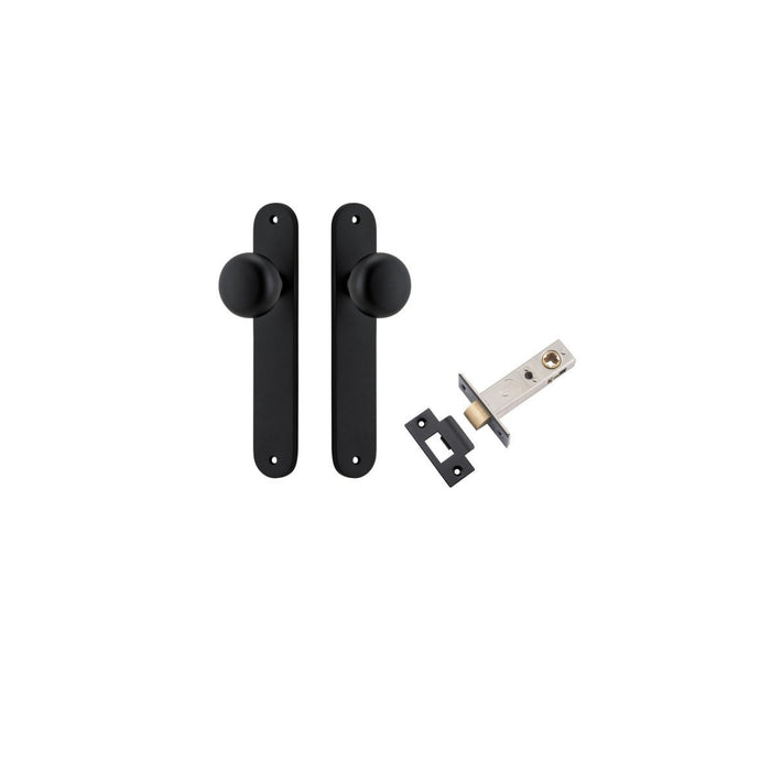 Matt Black / Passage Set (Latch Included)