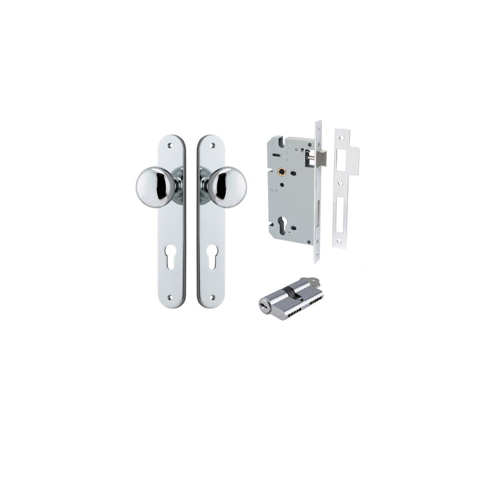 Polished Chrome / Key/Key Entrance Kit (Lock & Key Cylinder Included)