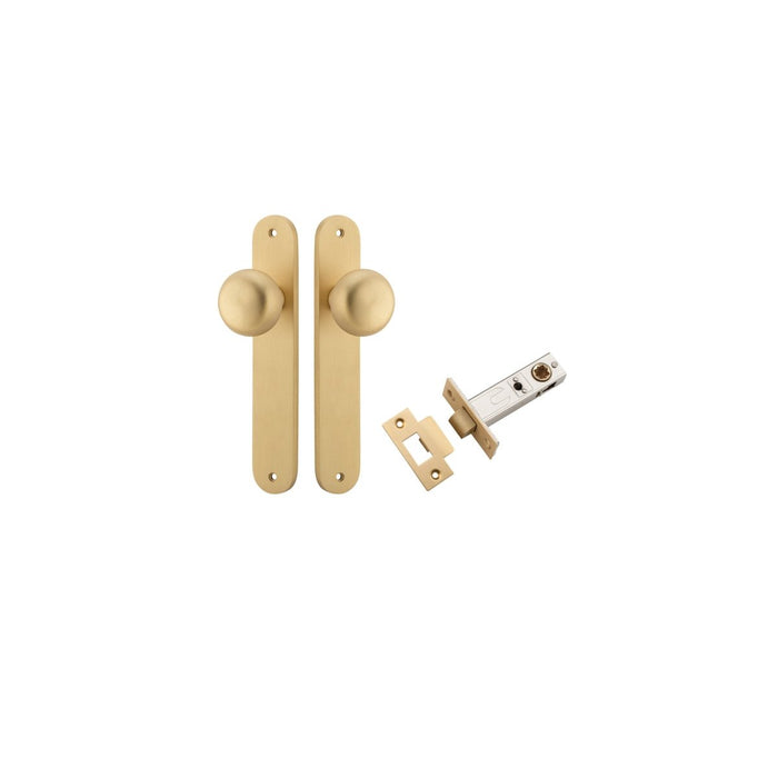 Brushed Brass / Passage Set (Latch Included)