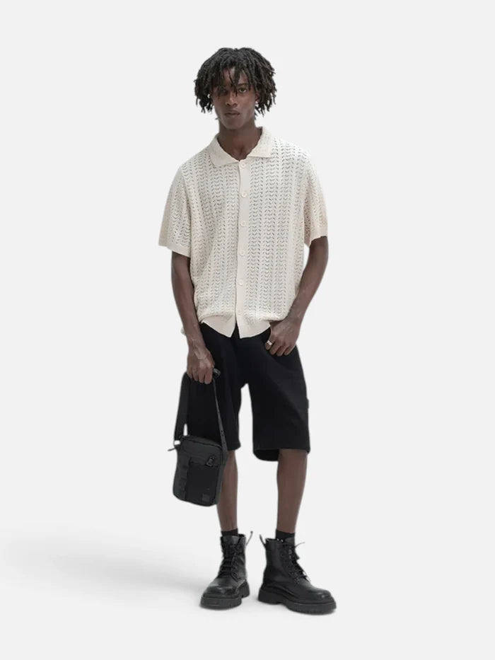 Camisa Luxo Weg Beige