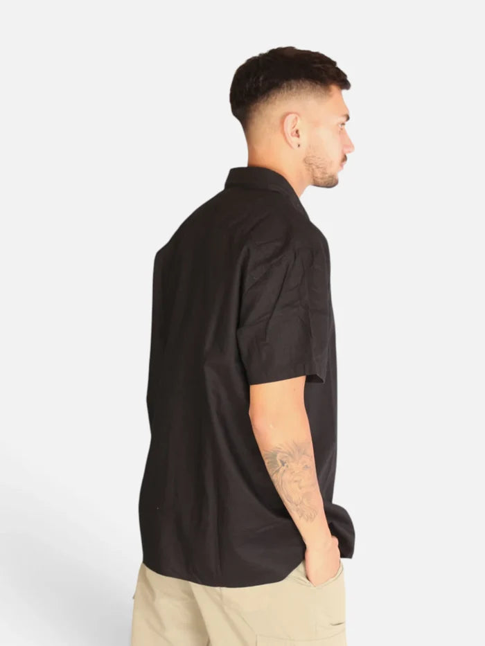 Camisa NTF Lino Negra
