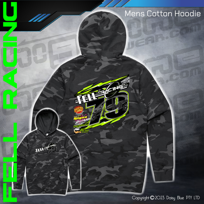 Camo Hoodie - Fell Racing