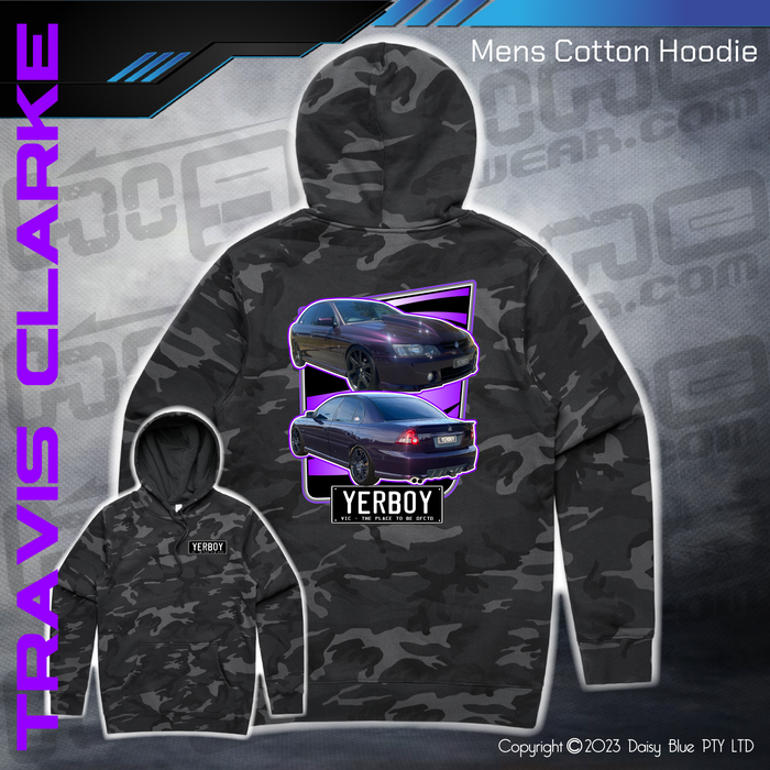 Camo Hoodie - YERBOY