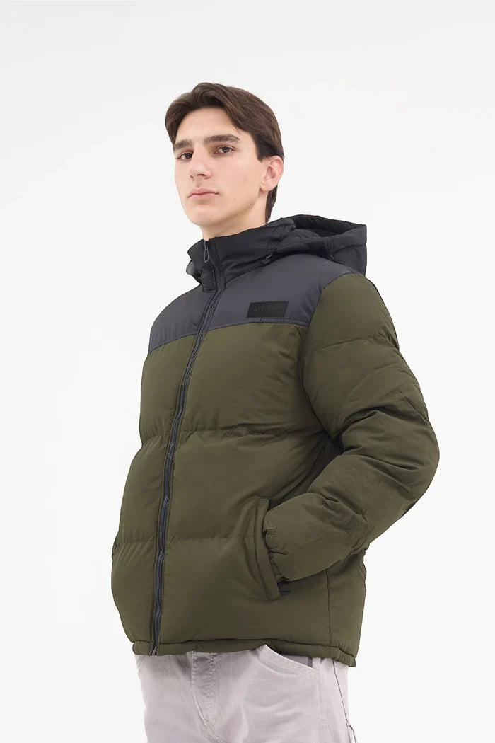 Campera Vart Puffer Esteroide Verde
