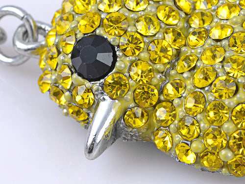Canary Yellow Chicken Chick Peep Bird Easter Key Chain - ALILANG.COM