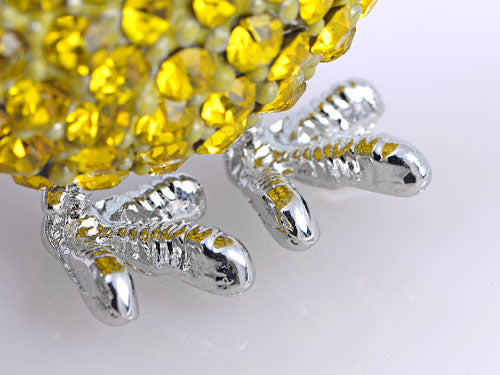 Canary Yellow Chicken Chick Peep Bird Easter Key Chain - ALILANG.COM