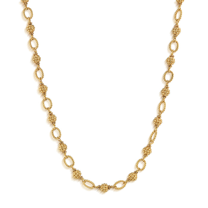 Capucine de Wulf - Necklace - Berry and Bead Chain - 18in - Gold - Findlay Rowe Designs