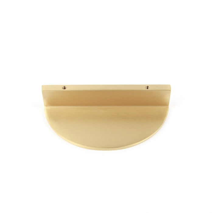 Celeste Half Moon Brass Cabinetry Pull - Little Swagger - Entry - Point - Celeste - AB - 64 - Little Swagger