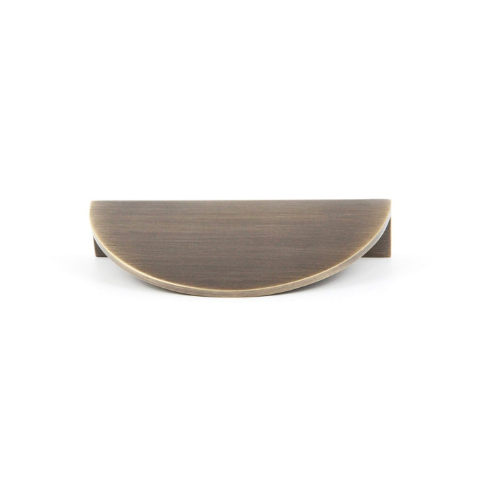 Celeste Half Moon Brass Cabinetry Pull - Little Swagger - Entry - Point - Celeste - AB - 64 - Little Swagger