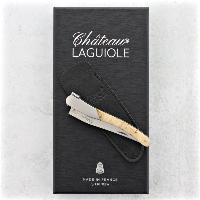 Chateau Laguiole Grand Cru Pocket Knife Karelian Birch