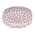 Cheetah Pink and Green Platter